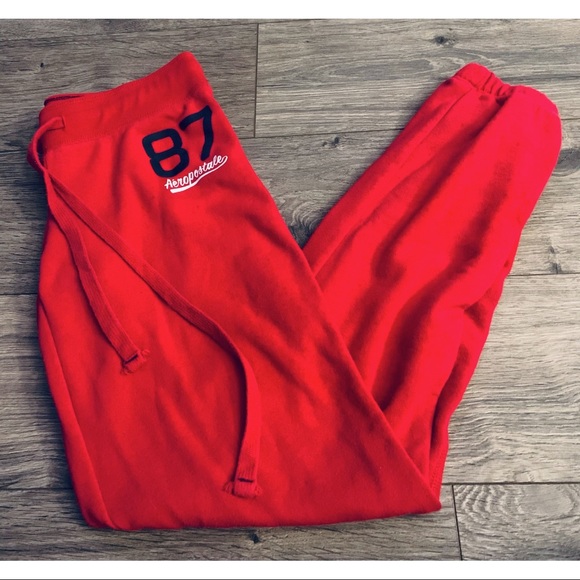 Aeropostale Pants - Red Aeropostale sweats